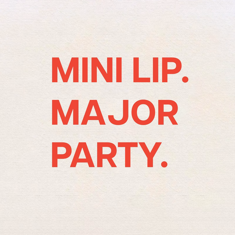 The Mini Lip Kit
– Jones Road